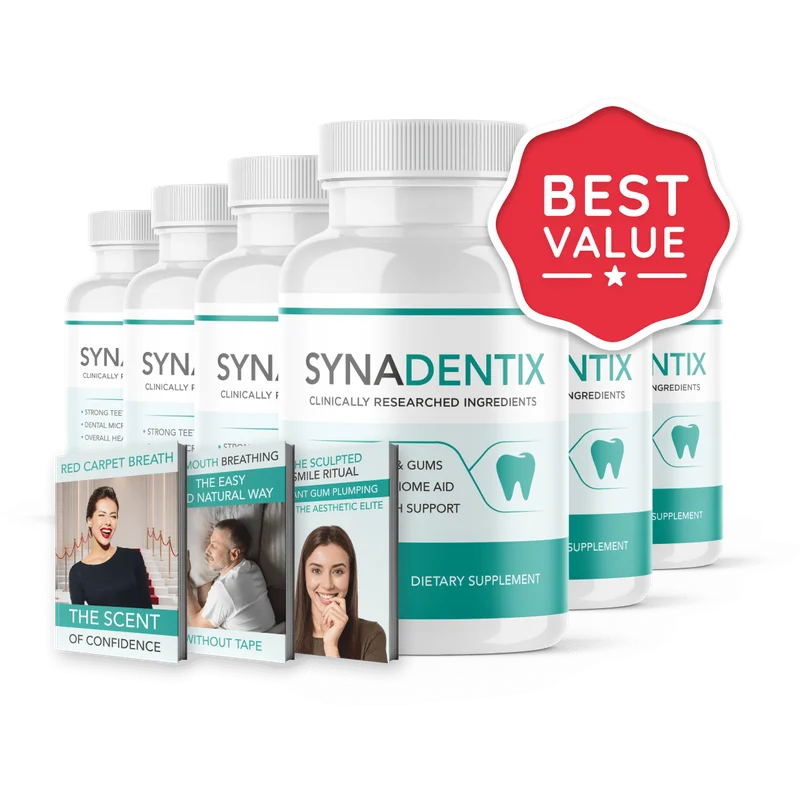 Synadentix Cognitive Supplement Bottle (6 Bottle / 180 Day Pack)
