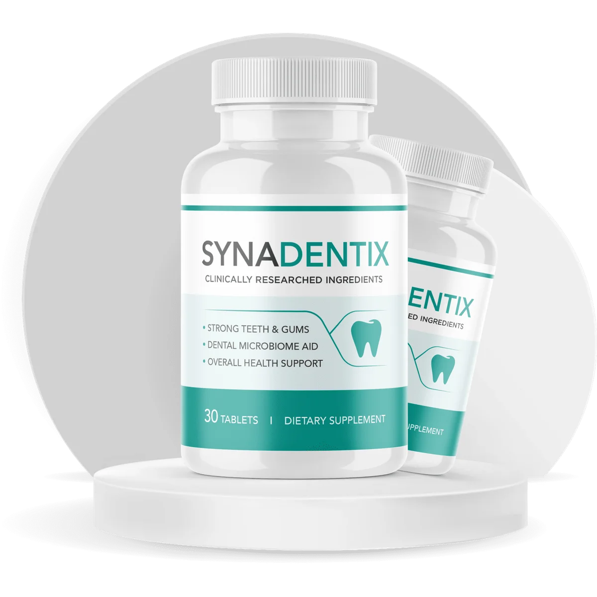 Synadentix Cognitive Supplement Bottle (Front Label)